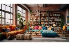 urban loft interior background Product Image 1