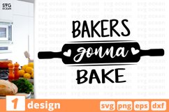 Bakers gonna bake SVG CUT FILE | Cooking cricut | Kitchen Product Image 1