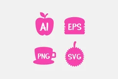 Food Vector Set - Free Design of The Week Product Image 4