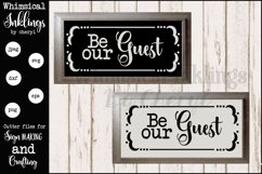 Be Our Guest SVG Product Image 1