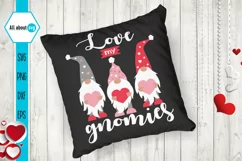 Love My Gnomies, Valentine's Gnomies Svg Product Image 4