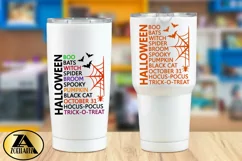 Halloween SVG PNG EPS DXF Halloween Word Art SVG Spooky SVG Product Image 5
