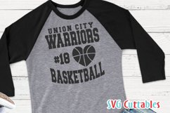 Basketball SVG | Basketball Template 0030 | Shirt Design Product Image 4