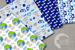 Boy Dog Patterns, Dog Papers, AMB-1931 Product Image 2