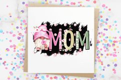 Mother&#039;s Day PNG with Pink Gnome, Mom Sublimation Design Product Image 2