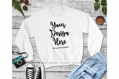 Fall Sweatshirt Mockup | Winter Sweatshirt Mock Up Bundle Product Image 6