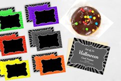 Blank Halloween Color Cards with Bracket Frames 24 PNG files Product Image 1