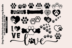 1050 Brush Stroke the Mega Svg Designs Bundle, Keychain Svg Product Image 8