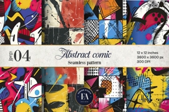 Pop Art Digital Paper |Comic Book Background Product Image 1