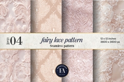 Fairy Lace Digital Paper, Floral Lace Pattern Product Image 1