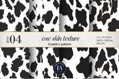 Cow Skin Print Pattern | Cowhide Pattern Product Image 1