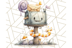 Whimsical Halloween Candy PNG Clipart Product Image 3