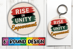 Joyful Sublimation Circle Designs PNG, Juneteenth Product Image 1