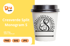 Cresverde Split Monogram Product Image 1