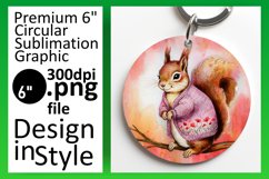 Artistic Circle Design Car Coaster , Animals Product Image 1