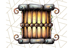 Halloween Buildings Clipart PNG, Haunted Houses Art Product Image 3