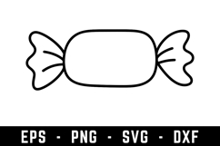 Candy Svg Design | Sweets SVG Cut files | Cricut Product Image 1