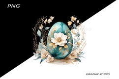 Easter Clipart, Easter Egg Clipart, Easter Bunny Png Product Image 1
