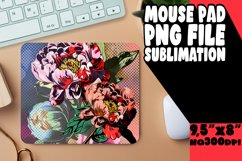 Lively Pop Art Flower Sublimation Designs PNG Product Image 1