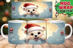 Magical Animals|Hole in Wall|Christmas Wrap, 11oz, 15oz Product Image 1