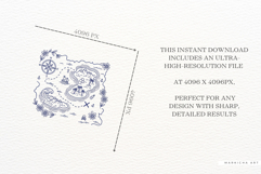 Summer Treasure Maps Clipart Product Image 5