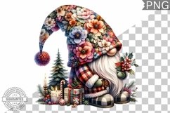 Christmas Gnome Sublimation - Clipart PNG Design Product Image 1