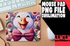 Blissful Mouse Pad Sublimation Magic, Goose Product Image 1
