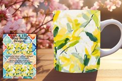 Fresh Flower Mug Sublimation: Assorted Sizes Product Image 1