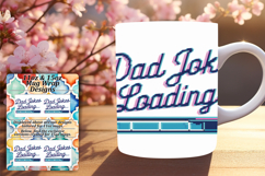 Creative 11oz Mug Wrap Png Template , Father&#039;s Day Product Image 1