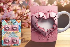 3D Heartfelt Mug Design Product Image 1