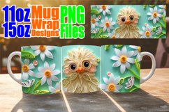 Whimsical 3D Easter Mug Sublimation - Happy Colors Product Image 1