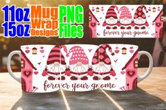15x Mug Wrap Sublimation , Love Gnome Product Image 8