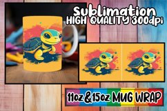 15x Vintage Animal Mug Wrap Bundle 11oz/15oz PNG, Retr Product Image 10