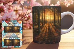 Spring Blossom Landscape Mug Decor: Sublimation - 11oz/15oz Product Image 1