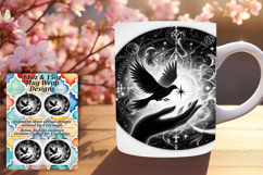 Fresh 11oz Mug Wrap Png Artwork , Mystic Product Image 1
