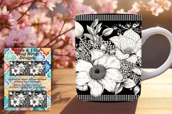 Blossoming Beauty Mug Sublimation Wrap - 11/15oz Product Image 1