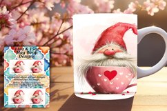 Love-themed Gnome Sublimation Wonder Product Image 1