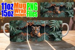 Blooming 3D Animal Mug Sublimation Product Image 1