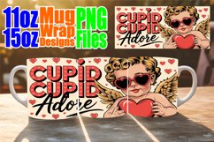 Radiant moments sublimation mug wrap, Cupid Product Image 1