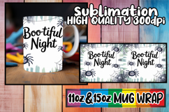 Inspired dreams sublimation mug wrap, Halloween Product Image 1