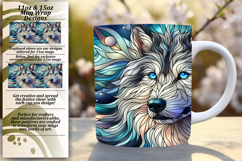 Sleek 11oz Png Mug Wrap Artwork , Animals Product Image 1