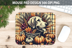 Dog Mouse pad Sublimation - Thanksgiving PNG Design Product Image 1