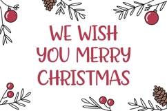 Warm Christmas Fonts | Cozy Handwritten Font Family Product Image 3