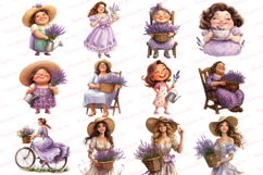 Lavender Mother’s Day Clipart - Set of 59 Png Bundle Product Image 2