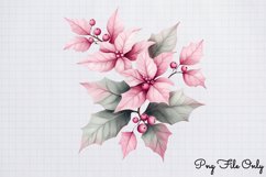 88. Retro Pink Christmas Sublimation Clipart Bundle PNG Product Image 20