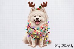 Christmas Dog Clipart PNG Product Image 1