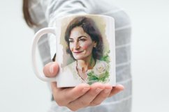 Happy Moms with flowers Portrait bundle| Mother&#039;s day Bundle Product Image 4