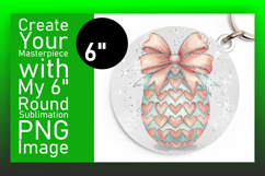 Unique Round Design for Coasters , Easter Egg Product Image 1