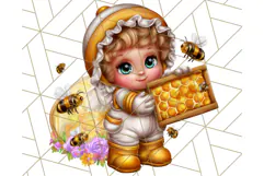 Gnomes at Work Clipart PNG, Cute Gnomes PNG Illustration Product Image 3