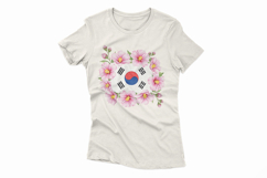 Taegeukgi Mugunghwa Bloom Floral Arrangement PNG Korean Product Image 4